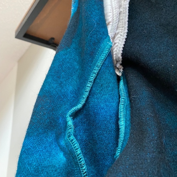 Vintage Royce Boiled Wool One-Button Art-Dyed Jacket Size 14 (See Measurements) - Picture 7 of 8